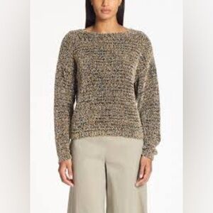 Fab’rik eyelash chunky knit boatneck dolman sleeve sweater M/L